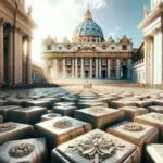 Material de construcción de la Basílica de San Pedro: historia y características
