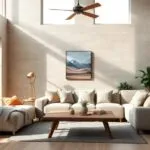 Revestimientos decorativos para paredes interiores con efecto natural