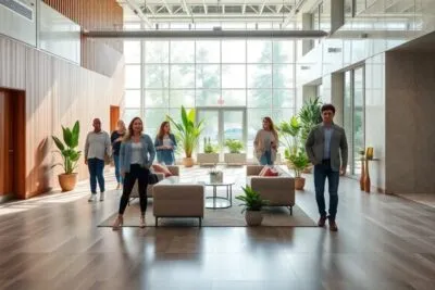 suelos para interiores de alto transito que materiales funcionan mejor Materiales de construcción e información para profesionales