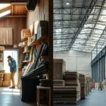 Diferencias entre almacén de barrio y gran superficie de materiales