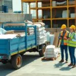 Planificación de entregas de materiales de construcción con el proveedor